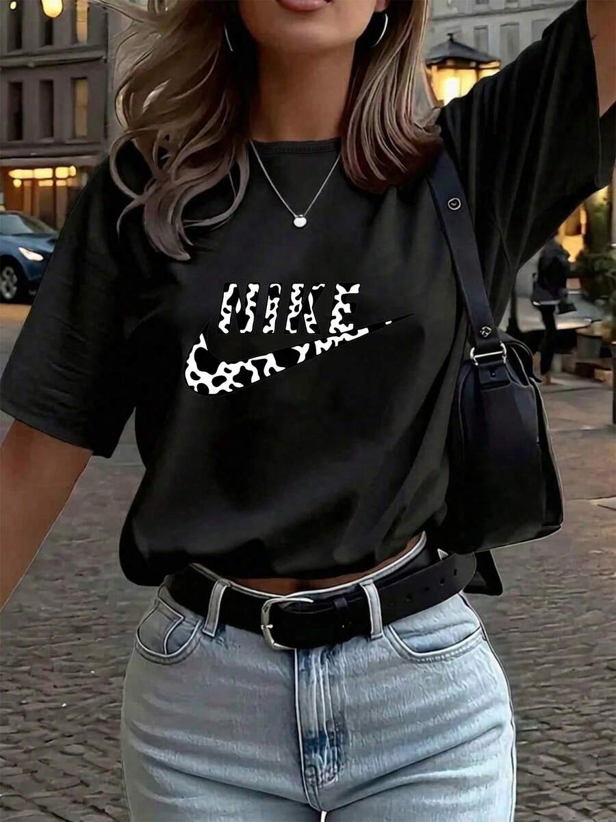 Women T-Shirts - Black - View 1