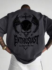 Men's T-Shirts For Spring And Summer - Black - View 10