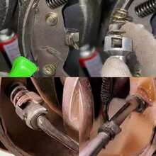 Herramienta compresora de resorte de freno, herramienta de reparación de frenos para automóviles, herramienta de instalación de arandela de resorte de freno, accesorios de herramientas de reparación de automóviles - A - Ver 9