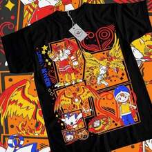1 Piece Vintage Special Anime Love T-Shirt, Japanese Anime T-Shirt, Manga Gift T-Shirt, 180g 100% Cotton - 黑色 - 查看 8