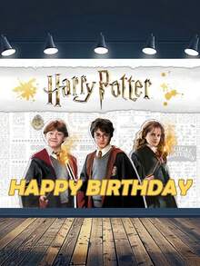 Phông nền sinh nhật Thế giới Phép thuật Harry Potter, Phông nền tiệc lâu đài và nhân vật nghệ thuật đẹp mắt, Nâng tầm trang trí tiệc của bạn với phông nền Harry Potter đầy mê hoặc này, mang đậm phong cách hoài cổ mà người hâm mộ sẽ yêu thích. Với các bản in nghệ thuật về lâu đài, Bộ ba Vàng và các họa tiết ma thuật, phông nền này sẽ tạo thêm không khí mộng mơ và sống động cho bất kỳ buổi lễ nào. - Lý lịch - Xem 5