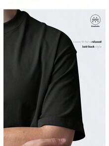 Premium Unisex Casual T-Shirts With "GOD'S ART ON DISPLAY" Print, Customizable Graphic Tees For Men - Men's T-Shirts. Casual And Stylish Short-Sleeved T-Shirts For Summer, Made Of 100% Cotton. The Most Popular Top For Men. - 黑色 4 - 查看 3