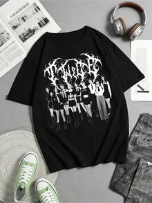 Women T-Shirts - Black - View 1