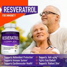 Miriyalyad Resveratrol Supplement 1800 Mg Antioxidant Complex - Highly Potent Natural Trans-Resveratrol Pills For Healthy Aging, Overall Health Support, Immune System, Brain Function, For Men Women, 90 Capsules - 1 CÁI - Xem 5