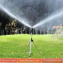 Rotating Sprinkler Device With 360° Large Nozzle, Suitable For Lawn Irrigation And Garden Watering. Made Of Steel Frame, Adjustable. Suitable For Vehicle Washing, Pet Outdoor Shower And Other Uses. - Sprinkler - View 5