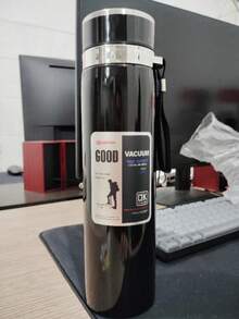 1L/33.81oz Insulated Water Bottle, Keeps Drinks Hot/Cold, Suitable For Water, Tea, Coffee, Vacuum Stainless Steel, Can Also Be Used As A Cup, Essential For Back To School Season - 1000ml - View 12