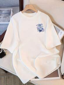 Women T-Shirts - [White] - View 3