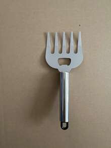 Heavy Duty 5-Prong Cultivator, Suitable For Soil Aeration And Planting, Durable Plastic Gardening Tool With 5-Prong Design, For Lawn Care, Portable Lawn Tool, Suitable For Gardeners, Landscape Designers And Commercial Use, Efficient Soil Aerator And Planter - Stainless Steel - View 11