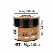 多色木製家具修復套組 - 白橡木、山毛櫸、楓木、紅木、橡木、柚木的刮痕與裂縫填補劑 - 耐用凝膠補土，適用於椅子、桌子、地板 - 使用方便 - 木質家具修補套裝 - 查看 7