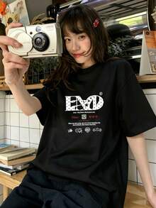Women T-Shirts - Black - View 3