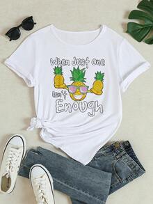 Women's T-Shirt For Spring/Summer. Model M251210 (55), Women's Summer T-Shirt, Round Neck, Suitable For Spring, Summer And Autumn - Casual And Fashionable Women's Clothing In Standard Size B1. Create Everyday Looks That Make You Look Slimmer. - 黑色 - 查看 9