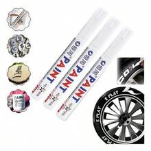 White Permanent Tire Plumbing Motorcycle Car Rim 3 Pcs - 1 - View 8