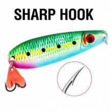 1PC 20g/0.71oz Long Casting Metal Jig Lure Sinking Spoon Bait With Red Tail Fin And Sharp Double Hook For Freshwater Saltwater - S024 - View 5
