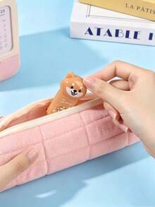2pcs/Set Cartoon Pet Shaped Manual Pencil Sharpener, Cute Cat & Dog Design Acrylic Multi-Functional Mini Pencil Sharpener, Creative Stationery Gift, Children Art & Drawing Supplies - Sets - View 10