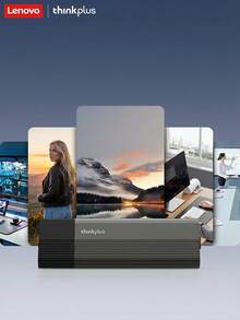 Lenovo M.2 SSD 外接盒，10Gbps 高速傳輸，鋁合金免工具安裝，快速拆卸固定，支援 2230/2242/2260/2280 尺寸，USB-C 轉 C+A 傳輸線，相容多種裝置 - 灰色 - 查看 7