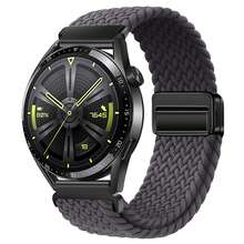 20毫米编织磁扣表带，兼容三星Galaxy Watch 7/6/5（40毫米/44毫米）、GT系列GT2/3（42毫米）、3Pro（43毫米）、荣耀Watch 2 42毫米、SE、E2、Venu/Venu Sq/SQ 2以及其他22毫米表带尺寸。这款表带时尚年轻，佩戴舒适透气。高品质腕表配件，馈赠佳品。 - 彩色 - 查看 17