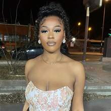 CEXXY 360 Full Frontal Lace Wig, Curly Human Hair Wig, 91 Cm (36 Inches), Water Curly, Ready To Wear, 200% Density, Brazilian Curly HD Lace Hair, Untreated, Natural Hairline With Baby Hairs, Deep Part, Ideal For Everyday Wear And Parties - Natural Black - Xem 3