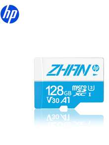 HP 耐用高速 32GB 64GB 128GB Micro SD 卡，防水，Class 10 U3，完美适用于 4K 高清拍摄，兼容性强 - 查看 9
