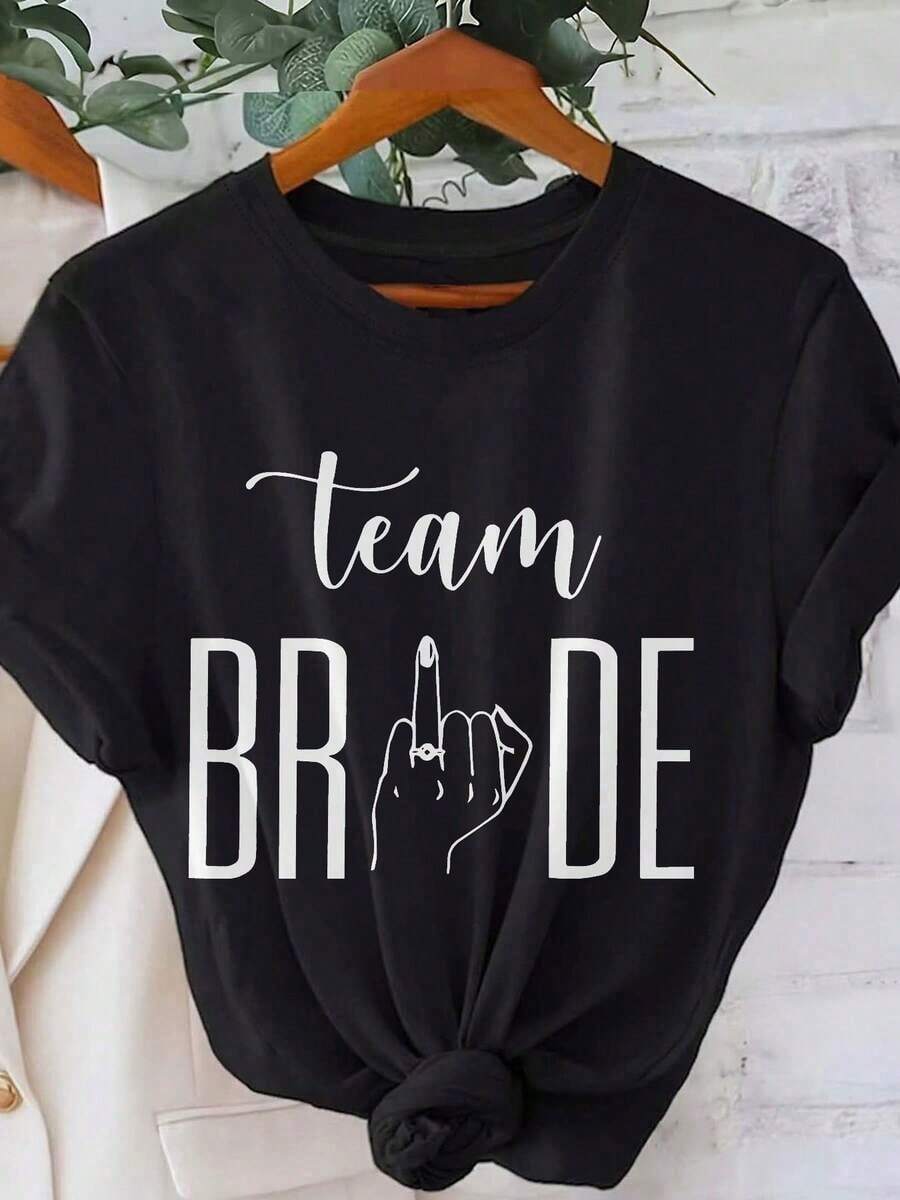 Women T-Shirts - Black - View 1