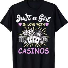 Printed T-Shirt For Men And Women - 黑色 - 查看 1