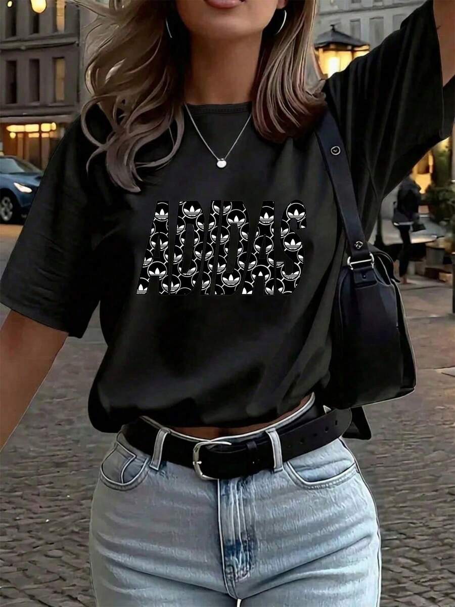 Women T-Shirts - Black - View 1