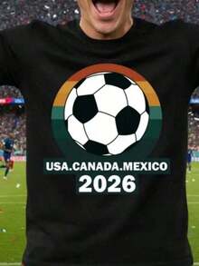 Camiseta de la Copa del Mundo, Camiseta de la Copa del Mundo, Camiseta de la Copa del Mundo de EE. UU. 2026, Sudadera de la Copa del Mundo de EE. UU., Camiseta de Fanático del Fútbol Político, Copa del Mundo Infantil 2026 - Blanco - Ver 1