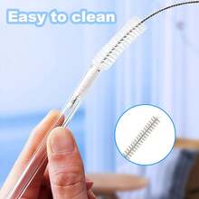 6 Pack Straw Cleaner Brush For , Reusable Extra Long Straw Cleaner For 40/30/20 Oz  Mug, 10mm Wide Drinking Straws Cleaning Brush For Sippy Cup, Water Bottle And Tubes - 1 - View 6