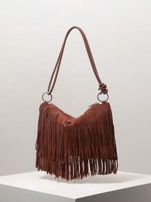 Women Belt Bags - Rust Brown - View 3