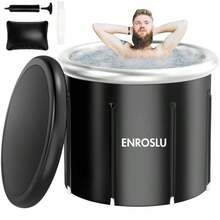 Large Bath Tub Athletes, Cold Plunge Tub Recovery, Plunge Tub With Cover Family Gardens, Gyms, And Cold Therapy Training - Default - View 1