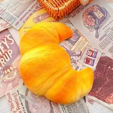 1 món đồ chơi bóp hình bánh mì thực tế, đồ chơi bóp bánh mì mềm mại, đàn hồi chậm giúp giảm căng thẳng, đồ chơi thư giãn cơ bắp cho người lớn, thích hợp sử dụng trong văn phòng. - Nhiều màu - Xem 8