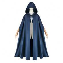 Stage Dance Wear - 25228 Medieval Cloak (Uniform Cloth - Blue) - View 13