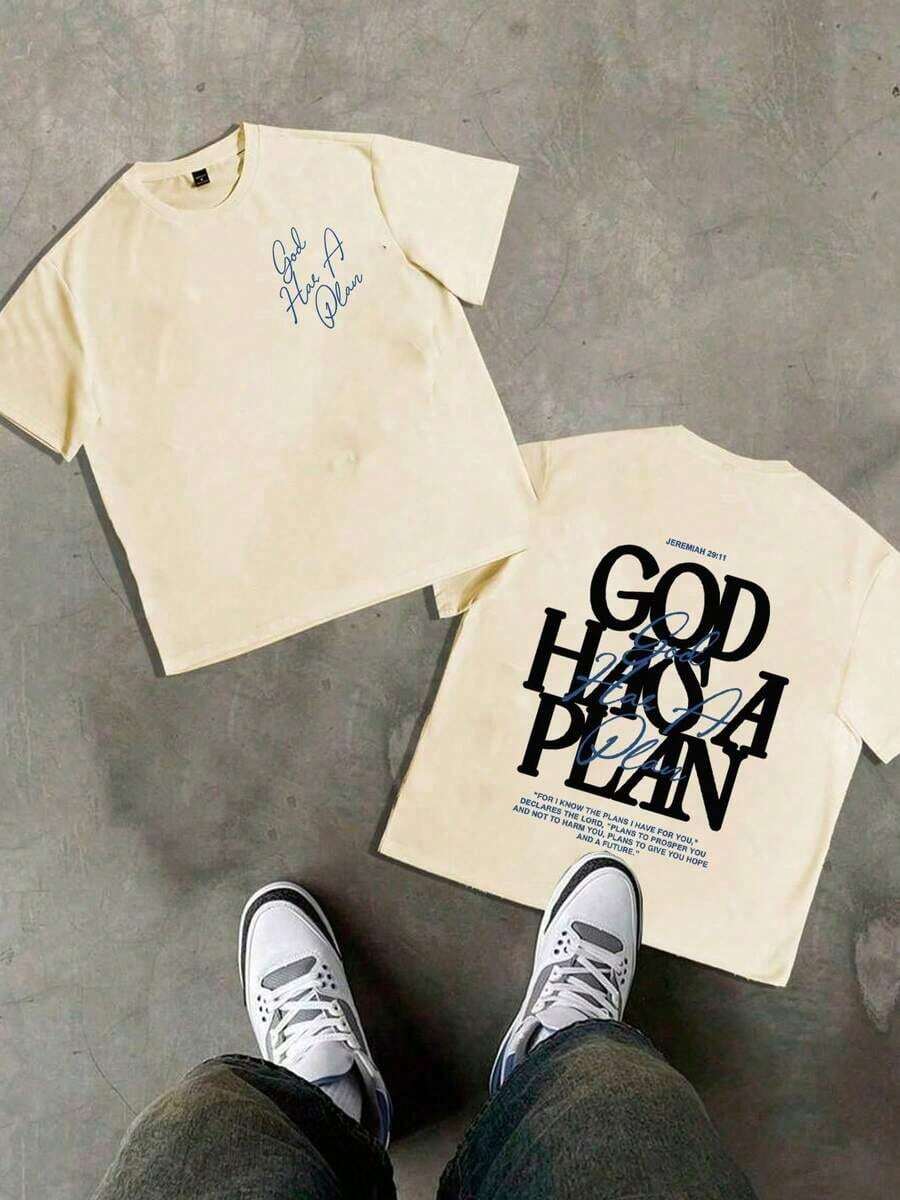 Premium Unisex Casual T-Shirts With "GOD'S ART ON DISPLAY" Print, Customizable Graphic Tees For Men - Men's T-Shirts. Casual And Stylish Short-Sleeved T-Shirts For Summer, Made Of 100% Cotton. The Most Popular Top For Men. - 杏子 2 - 查看 1