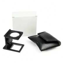 10x Folding Magnifying Glass With Scale And LED For Optical Jewelry - 1 - View 9