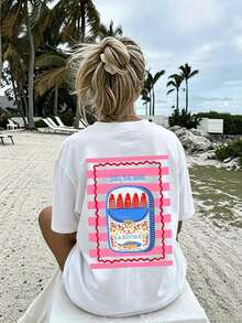 Women T-Shirts - White - View 3