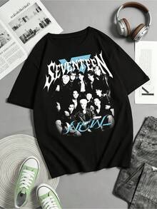Women T-Shirts - Black - View 6