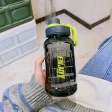 Botella de agua deportiva con filtro – Botella de gran capacidad a prueba de fugas para bebidas frías y calientes, para gimnasio, viajes y uso diario. - rosa-800ml - Ver 9