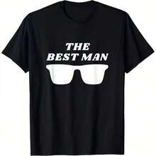 Printed T-Shirt For Men And Women - Black - View 1