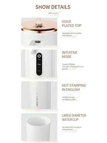 SKYWORTH 便攜式無線牙齒沖牙器，旅行用口腔沖洗器，強勁水壓，溫和呵護牙齦，USB充電 - 彩色 - 查看 12