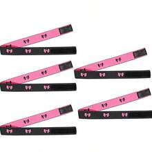 Băng đô co giãn điều chỉnh được cho tóc giả ren, phù hợp với tóc giả ren phía trước, viền chống trượt giúp giữ tóc giả cố định, phụ kiện băng đô nơ cho phụ nữ và bé gái (Đen, Đỏ) - Xem 14