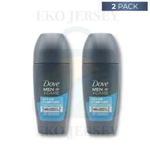 Dove Men+Care Clean Comfort Roll On Deodorant 48h Odor Protection 1.69oz/50ml Pack Of 2 - nhiều mùi hương - Xem 11
