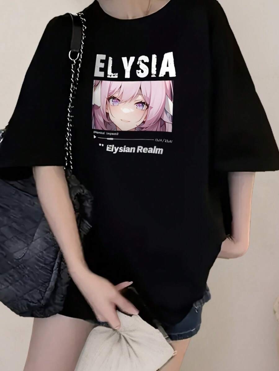Women T-Shirts - Black - View 1