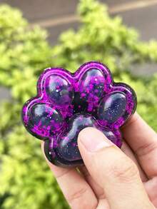 复活节新款可爱猫爪柔软挤压玩具，超柔软慢回弹泥状手感多色亮粉猫爪挤压玩具，与热门网红同款，高品质减压挤压玩具 - 多色可愛亮金貓爪 - 查看 16