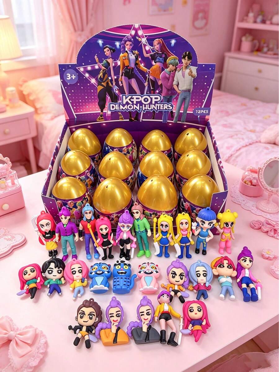 Witch Series Mystery Capsule Toys, Surprise Egg Blind Ball Creative Collectible Decorations, Fashionable And Fun Desktop Decor, Suitable For Easter Party, Holiday Gifts, Party Favors, Collectibles For Teenagers And Adults - Multicolor - View 1
