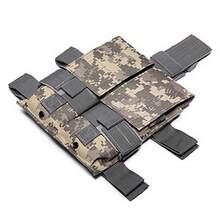 Tactical 5.56/7.62 Thigh Magazine Pouch Drop Leg Panel Mag Pouch For Outdoor Leg Mag Holder Charger Carrier - GR - View 10