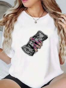 Women T-Shirts - White - View 5
