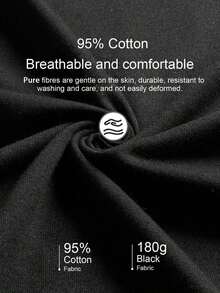 Camiseta ajustada de mujer con cuello de pico, manga raglán y patrón minimalista, 95% algodón, color caqui - Negro 2 - Ver 5