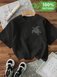 100% Algodón Premium 180g : Playera Negra Unisex con Diseño de Mariposas Blancas Estilo Boho Chic Ideal para Outfit Casual Verano Moda Mexicana Moderna Cómoda y Suave Perfecta para Regalo Inspiración Natural Juvenil Estilo Urbano. Ropa de Moda Casual Suave y Transpirable para Diario - Negro - Ver 6