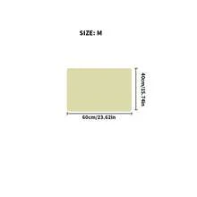 1pc Square Single-Sided Leather Student Desk Mat, Solid Color Minimalist Style, Waterproof And Easy To Clean, Multipurpose For Writing Desk, Student Desk, Office Desk, Tablecloth - Green - View 13