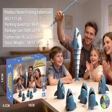 Classic Rotating Fishing Pool Toy, Interactive Parent-Child Game, Suitable For Early Childhood Education And Family Gatherings - Multicolor - View 5