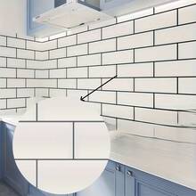 16pcs Marble Pattern Wall Stickers, Self-Adhesive Waterproof Decorative Stickers For Home Decor - A - View 9